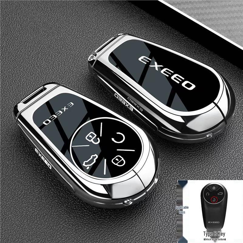 Чехол для ключей Exeed ET5 для моделей Xingji Era ES/ET, Lingyun, Yaoguang, Lanyue, Zhuifeng