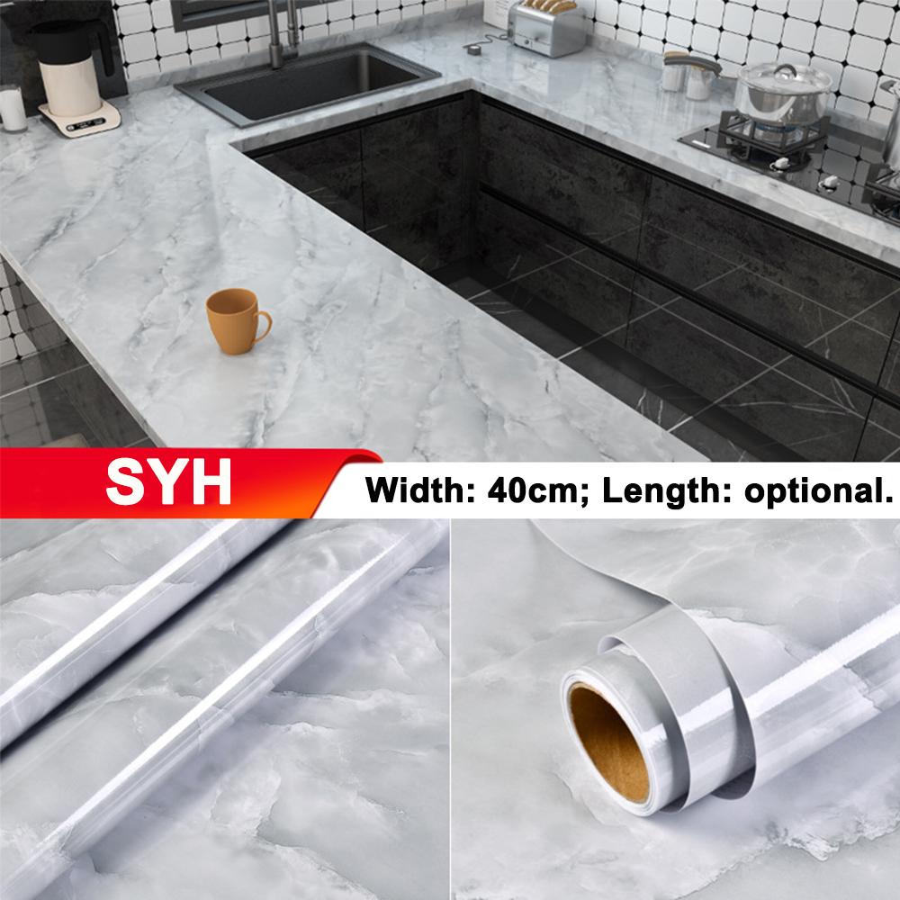 29 Styles Marble Wallpaper Home Decor Films PVC Waterproof Stickers Self-adhesive Doors Cabinet Modern Furnitures Wall Decoration