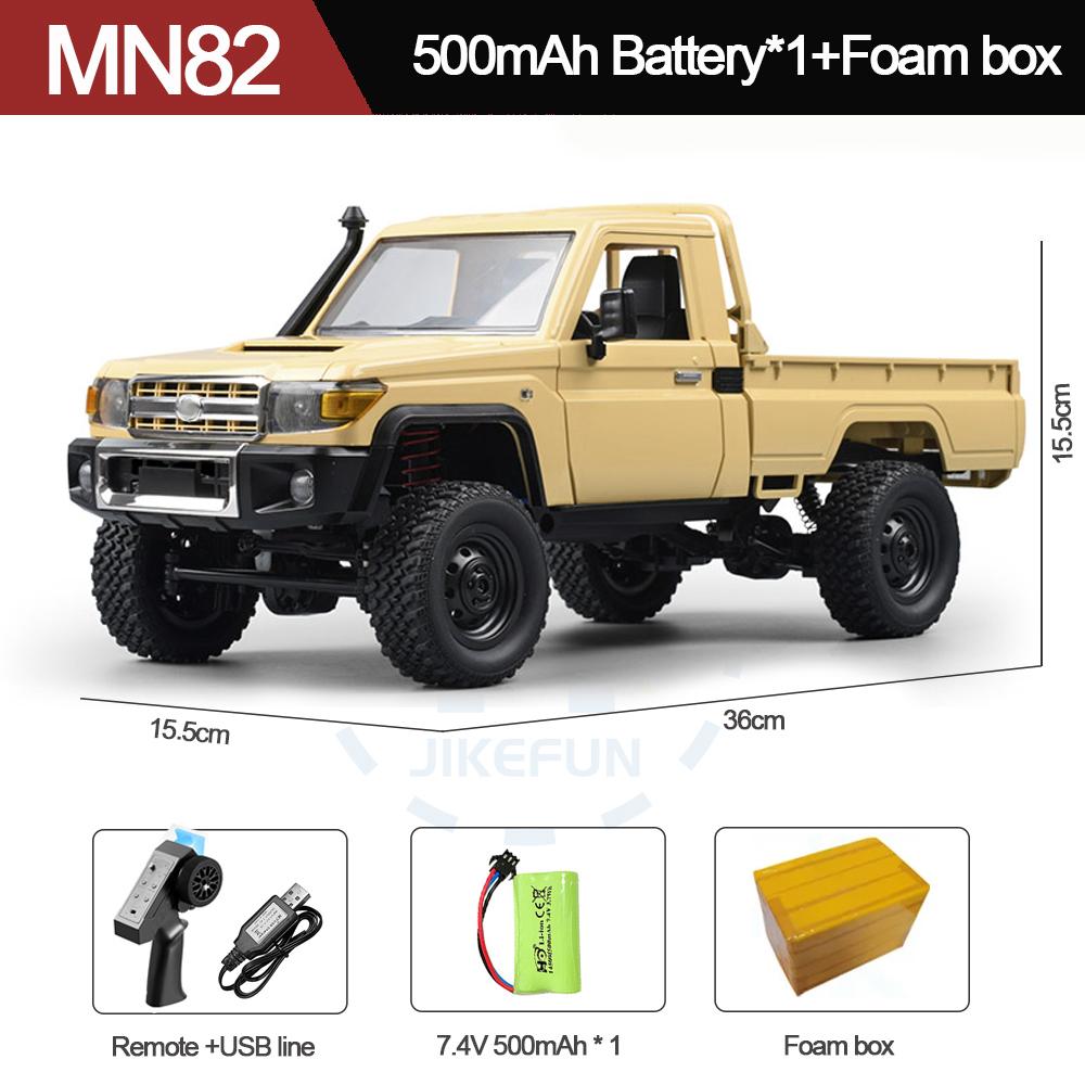 RC Гусеничный Вездеход MN82S 1/12 Полномасштабный RC Пикап LC79 Короткий Грузовик 4WD Машина для Скалолазания и Внедорожья с Дистанционным Управлением Игрушки для Мальчиков Взрослых Подарки