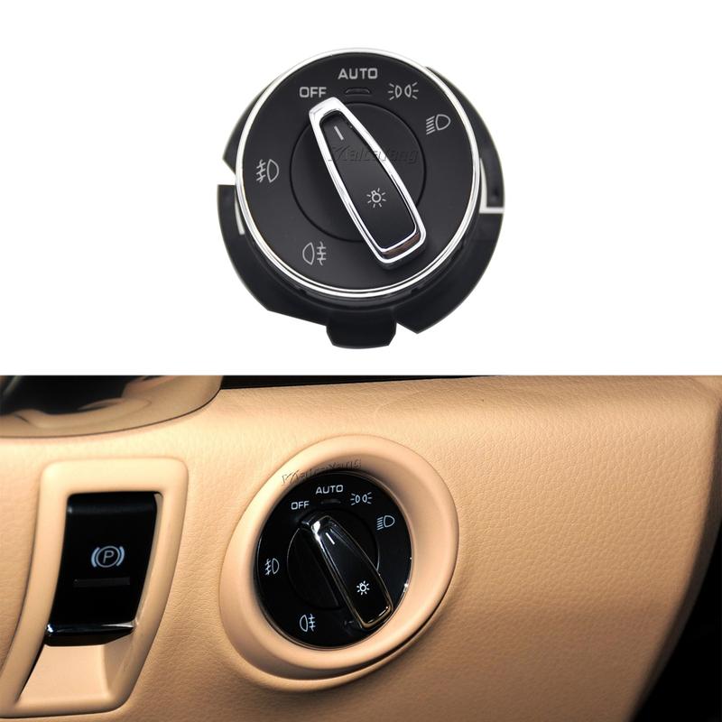 95861353305 Car Headlight Control Switch Fog Lamp Switch For Porsche Cayenne 2011-2018 7P5941531F For Porsche Macan 2014-2018