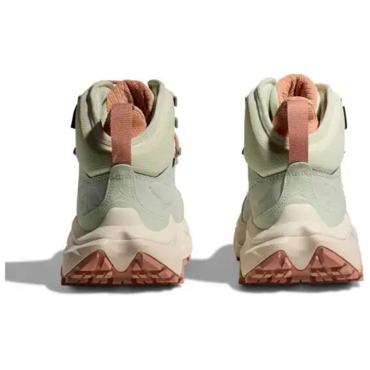 HOKA One One Kaha 2 Comfortable Versatile Durable High-Top Hiking Shoes Unisex Hiking Shoes Mint-Green 1130529-GLCS