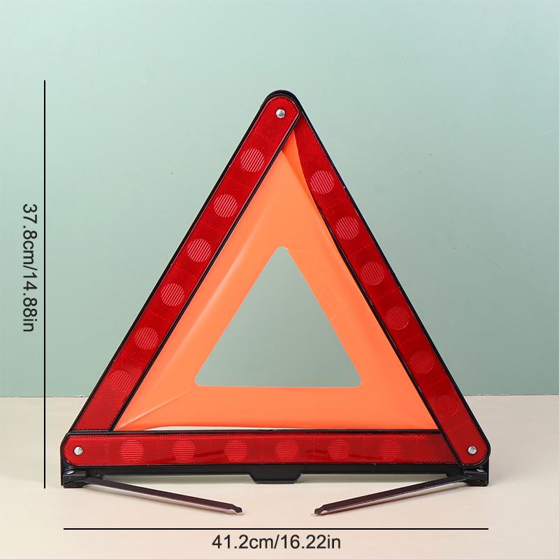 Автомобильный штатив светоотражающие полосы треугольные знаки складные аварийные предупреждения о поломке автомобильный треугольный светоотражающий предупреждающий штатив
