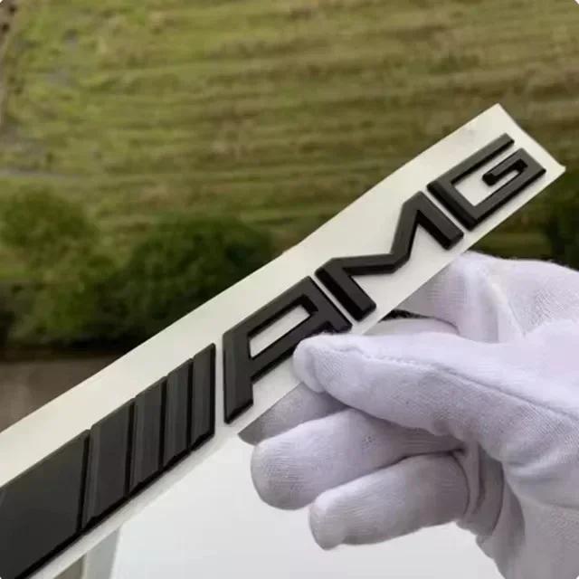 Новый Для Mercedes Benz 3D ABS Наклейка-буквы на задний багажник автомобиля Стикер Для Mercedes Benz AMG A B C E G CLA C63 C63S E53 GT SLK