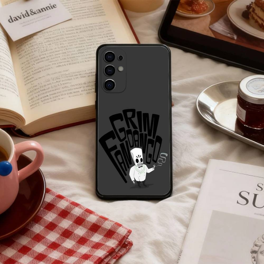 Game G-Grim F-Fandango   Phone Case For Samsung S 25,24,23,22,30,21,10,9,Ultra,Plus,Lite,FE,4,5 G Soft Black Case