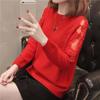 Autumn Women's Knitwear Long Sleeve Loose Short Round Neck Pullover Sweater Thin Bottoming Shirt