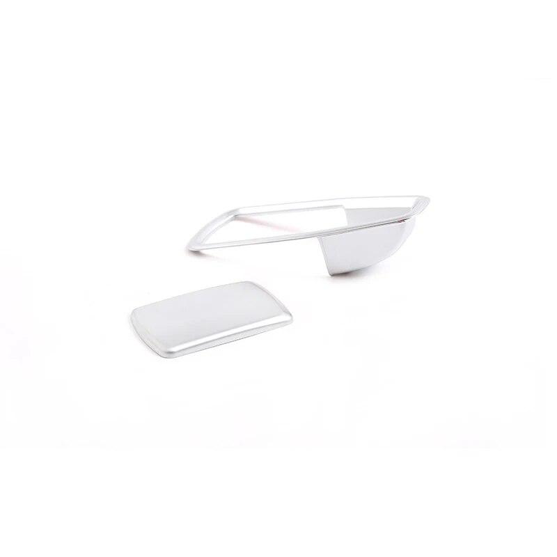 2 шт., ABS, автомобильный второй пилот, перчаточный ящик, декоративная рамка, накладка, внутренние наклейки для BMW 3 серии G20 G28-21, автоаксессуары