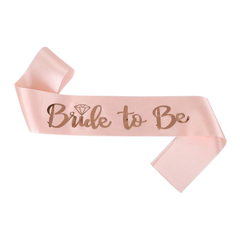 Свадебное украшение атласная лента невесты для девичника украшение для девичника принадлежности для свадебного душа подарок