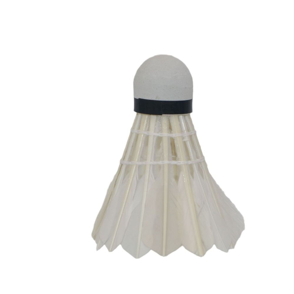 12 шт./лот тренировочный мяч для бадминтона, волан с утиным пером, тренировочный мяч для начинающих