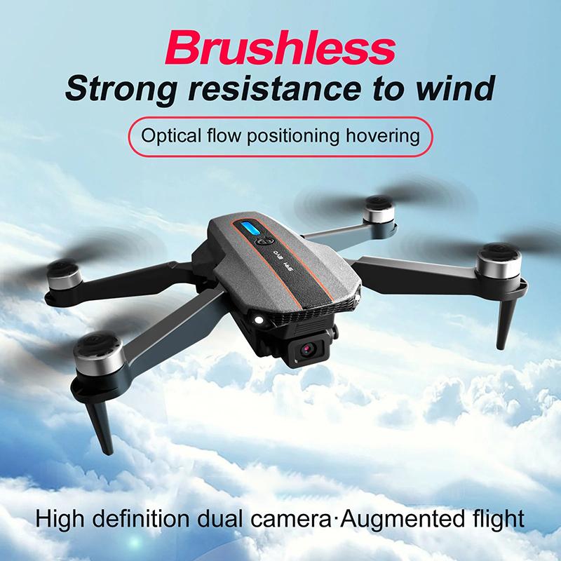 S91 EVO Drone 4K HD Dual Camera Obstacle Avoidance Aircraft 5G Wifi FPV Folding Brushless Wide Angle Aerial Photo RC Quadcopter