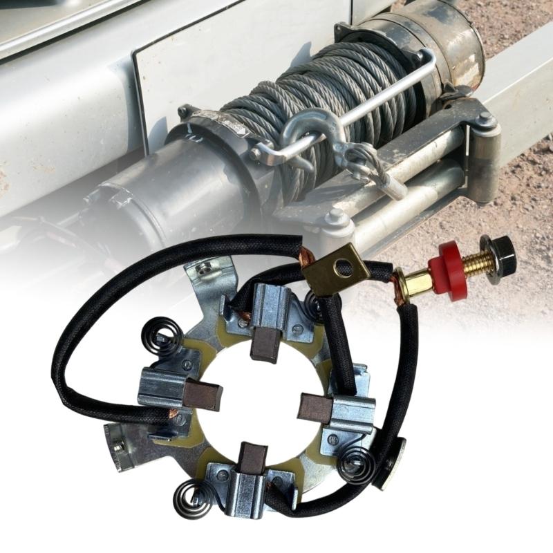 XA6H 12000Lbs Winch Brush Holder Assembly Featuring Enhanced Spring Pressure