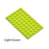 10pcs DIY Building Blocks Thin Figures Bricks 6x10 Dots 12Color Educational Creative Size Compatible With 3033 Toys for Children
