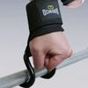 1 pair Pull-up Auxiliary Power Wrist Guard Non-Slip Steel Hook Grips Strap  Gym