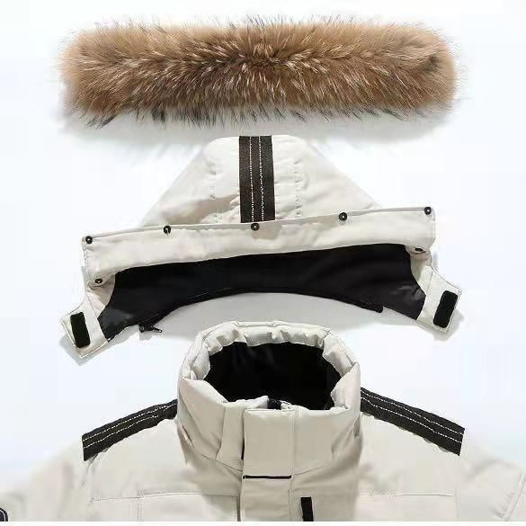 New Winter Men's Down Jacket Mid-length Couple Tooling Down Jacket