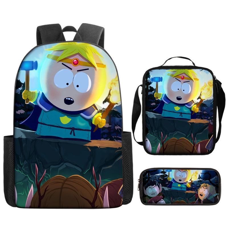 Рюкзак Южный Парк Школьная Сумка Рюкзак Southpark Мультяшный Портфель Пенал