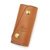 Key Case Leather Genuine Leather Cowhide Unisex 11cm Discolored Brown Brown Women's Men's Size