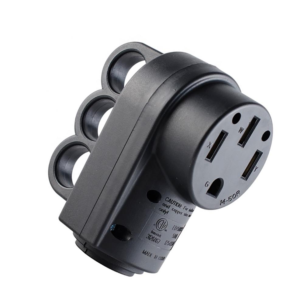 RV Plug Replacement Female Connector End Gripped Power Adapter 50A