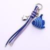 Ladies' Bag Pendants Cartoon Cute Handmade Weave Fish Kawaii Sweet Verstaile Bag Accessories Multifunctional Keychains For Girl