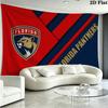 Florida Panthers Wall Tapestry Aesthetic Wall Hanging Printed Fabric Blanket Decorative Tapestries for Bedroom Living Room Home Decor
