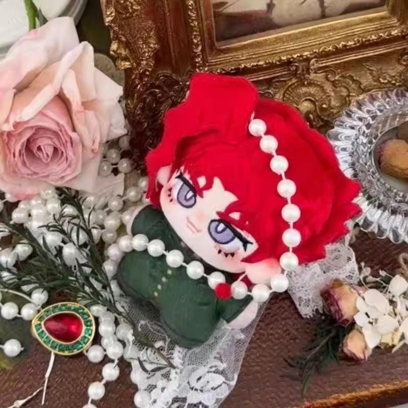 10 см Мини Плюшевая Кукла-Подвеска JoJo's Bizarre Adventure Милый Какуин Нориаки Мягкая Игрушка Печатные Игрушки Подарок на День Рождения для Фанатов Коллекционирование