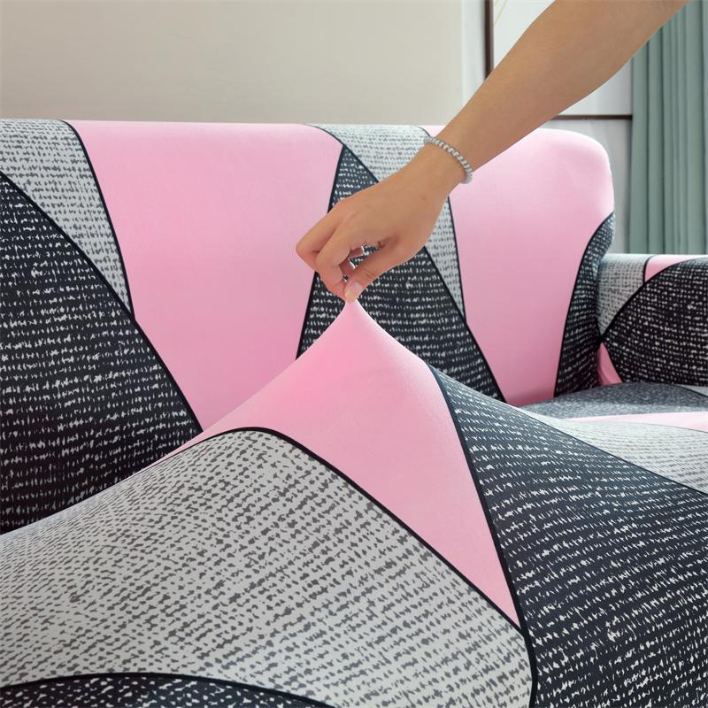 1 шт. эластичный чехол для дивана с принтом и юбкой, чехол для дивана, чехол для мебели, протектор для спальни, офиса, гостиной, домашнего декора