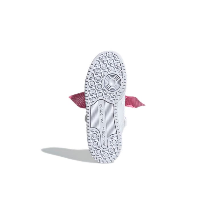 Adidas Forum Low J Polka-Dot Scarf Kids Sneakers White Cloud-White Light-Pink Q47375