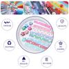 Kids Candy Colors Best Wishes DIY Crafts Home Decor Scrapbooking Origami Folding Star Paper Strips