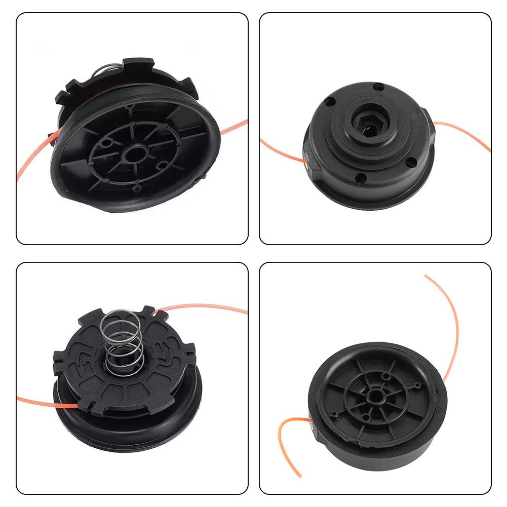 НОВАЯ 1 ШТ. Триммерная головка для Craftsman Wc205 Wc210 Wc215 Wc2200 W 05 W 10 W 15 W 200 Садовая триммерная головка с двумя кнопками подачи лески