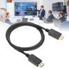 DP to DP Cable Black ABS Material Version 1.2 for Computer Display Converter 4k 60hz