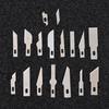 5Pcs Engraving Non-Slip Metal Scalpel Knife Parts Blades Cutter Craft Knives for Mobile Phone PCB Repair Hand Tools