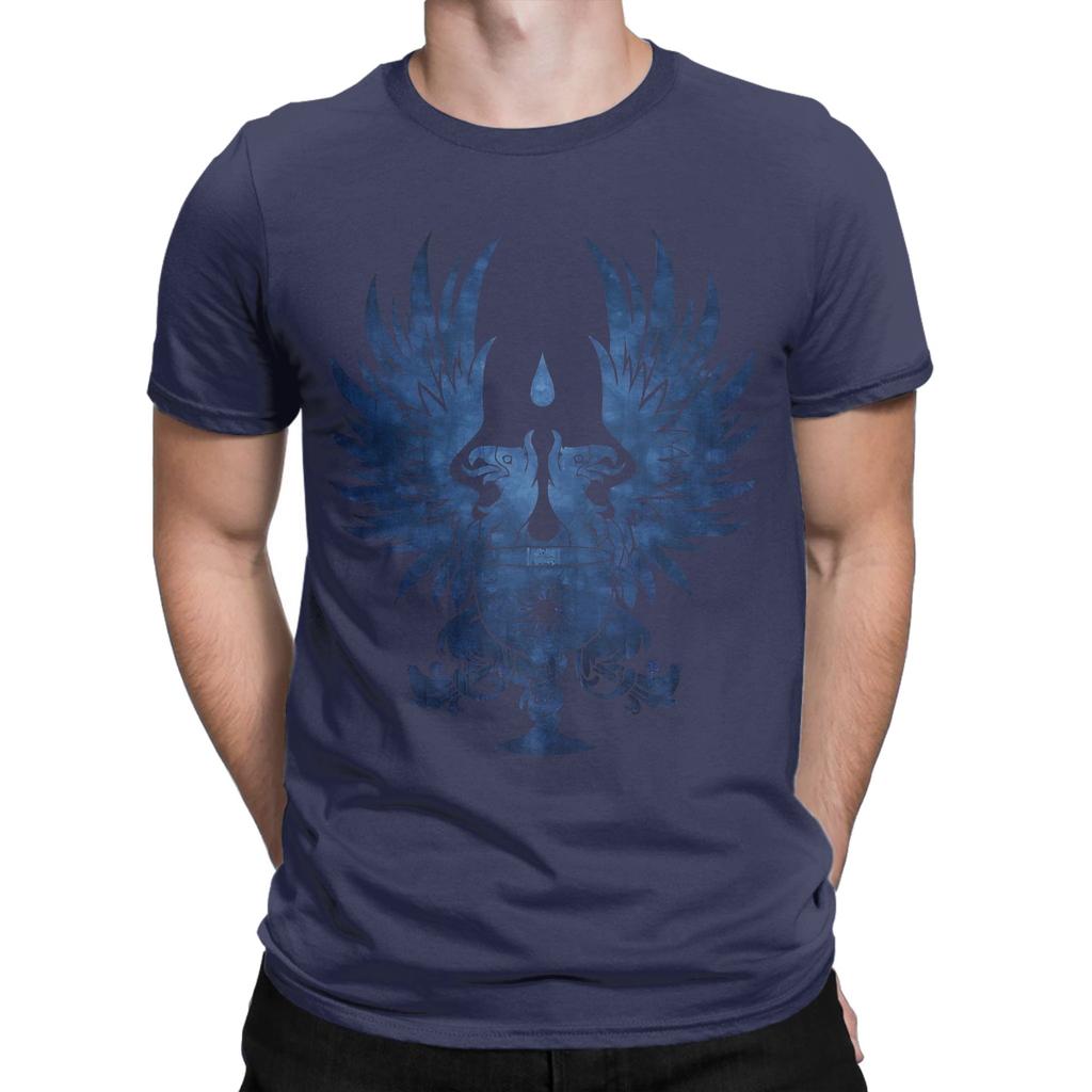 Grey Warden Blue Novelty Graphic 100 Cotton Tshirt Dragon Age Tops Tees For Unisex