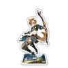 Game Anime Open World Impact Acrylic Cosplay Character Stand Acrylic Figure Stand Painted Desk Decor Ornament Gift