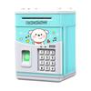 Electronic Piggy Bank MINI ATM Saving Box with Password Simulated Fingerprint Money Bank for Cash