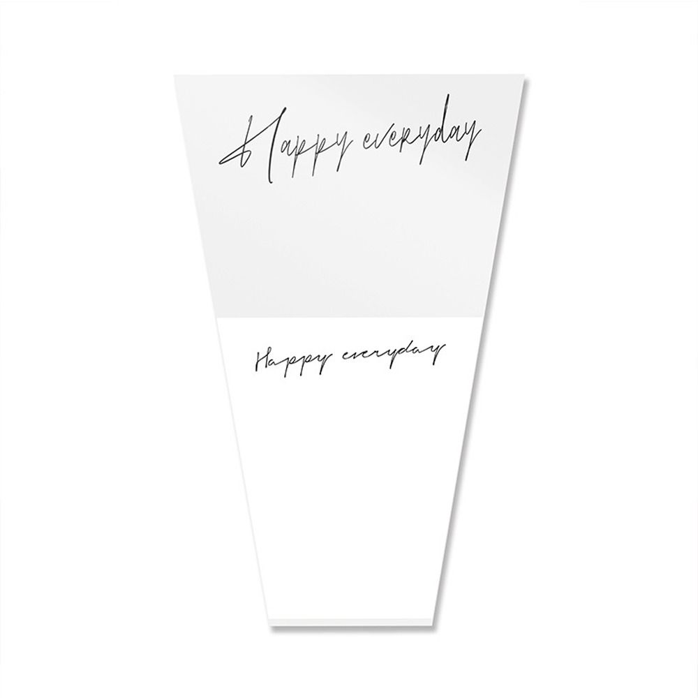 20pcs Pure Color Bouquet Packaging Bags Plastic Gift Bag Flower Packaging Bags Mother's Day