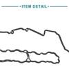 ACROPIX Engine Valve Cover Gasket Valve Cover Gasket Seal Fit for BMW 335i - Pack of 1 Black