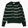 MunSingwear Women S Wide Collar Knit Zip Up Deep Green mr222lSj41