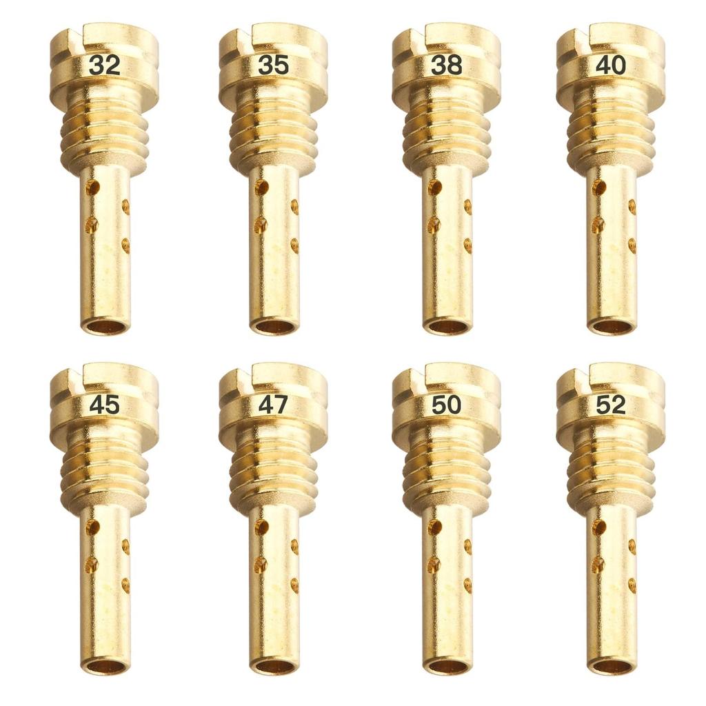 Pilot Jet Jetsetmoto FCR28 Carburetor #40#45#47#50#52#55#57#60 (15X5.4) Pilot Jet Set Zephyr/ZRX/ZZR/ZXR Bike Equipment for