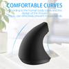 Ergonomic Optical Vertical Mice 6 Keys USB Wireless Mouse 2.4GHz 1200DPI Black