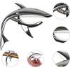 Каподастр из цинкового сплава Shark для акустической, электрогитары и укулеле - Аксессуар для музыкального инструмента