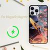 Чехол для игрового телефона Honkai Star Rail Firefly для iPhone 15 14 13 12 11 Plus Pro Max Magsafe с магнитной беспроводной зарядкой