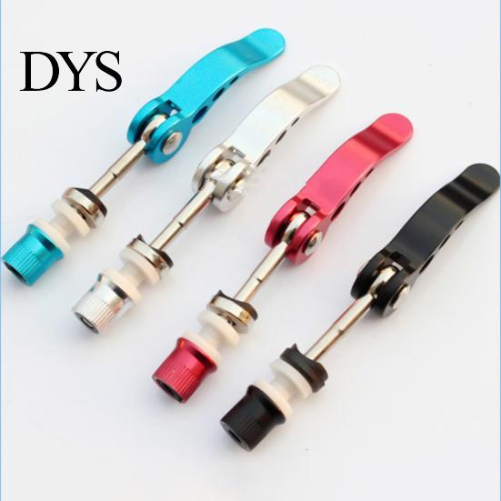 Bike Supplies Black Seat Clamp Rustproof Corrosion Resistant Reusable Quick Aluminum Quick-release Release Pipe Locking Screws Maintenance Tool