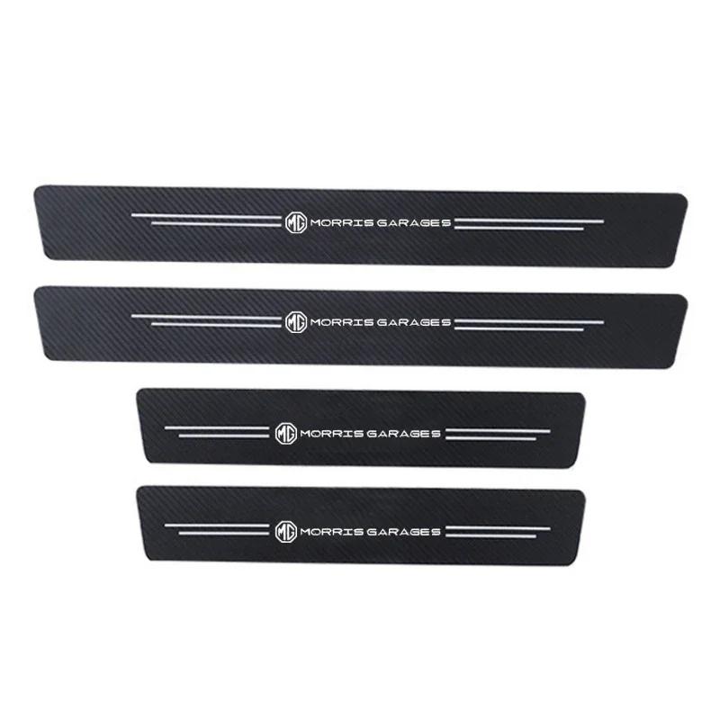 Car Door Sill Protector Trunk Bumper Threshold Stickers Decals for MG Morris Garages 6 350 42 550 ZT 7 ZS HS GS 3 TF 5 RX5 ZR GT xus1