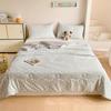 Summer Cool Comforter Quilt Super Soft Lightweight Blanket Smooth Air Condition Quilt Bedspread King Size Couple Bed Duvets