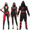 Couples Ninja Cosplay Costume Japanese Anime Warrior Ninja Uniforms for Women Men Purim Halloween Party Fantasia Dress Up