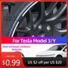 Автомобильная наклейка для Model 3 Model Y Улучшенная полнокрайняя крышка ступицы колеса 18 дюймов 20 дюймов Модификация Автомобильные аксессуары