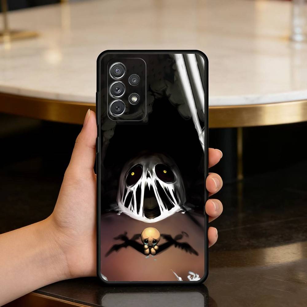 Чехол для телефона B-Binding Of I-Isaac-AC из мягкого силикона, черный, для Samsung Galaxy A73, A72, A71, A70, A53, A52, A51