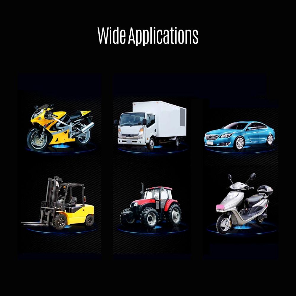 Зарядное устройство 12 В/24 В, интеллектуальное импульсное зарядное устройство ремонтного типа с цифровым дисплеем для автомобильного аккумулятора