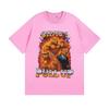 Funny Okay I Pull Up Capybara Meme Tshirts Men Women Fashion Oversized 100 Cotton Tshirt Casual ONeck Short Sleeve Tee Shirt