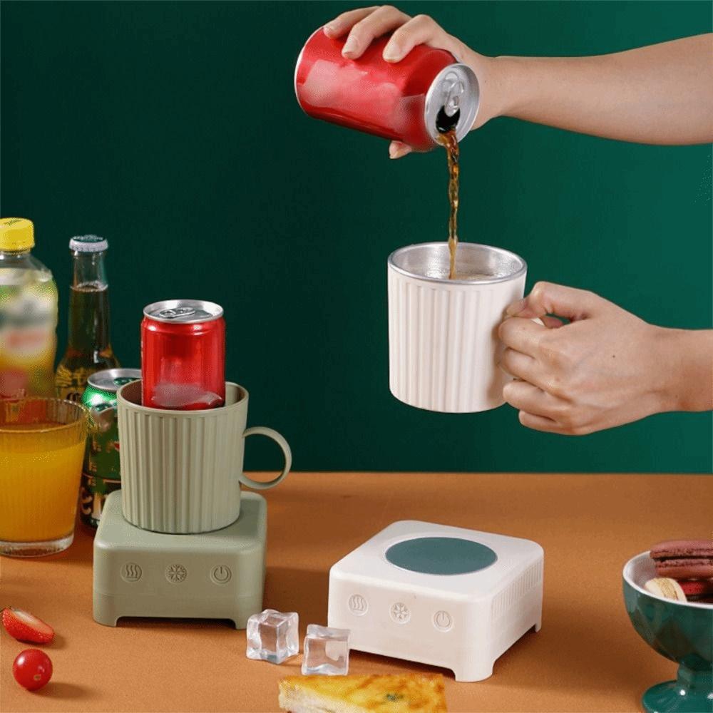 400ML Cold Drink Iced Cup Heating and Cooling Dual-purpose Heated Water Cup Dormitory