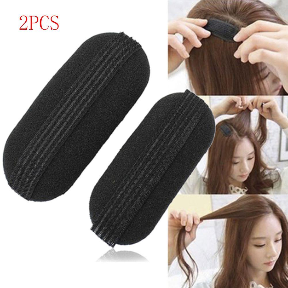 Women Bun Maker Princess Hair Tools Breathable Bangs Mat Invisible Hair Pins Inserts Hair Clip