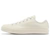 Chuck 70 Mono Leather Low Summer - Кроссовки унисекс Egret кремово-бежевые A03435C
